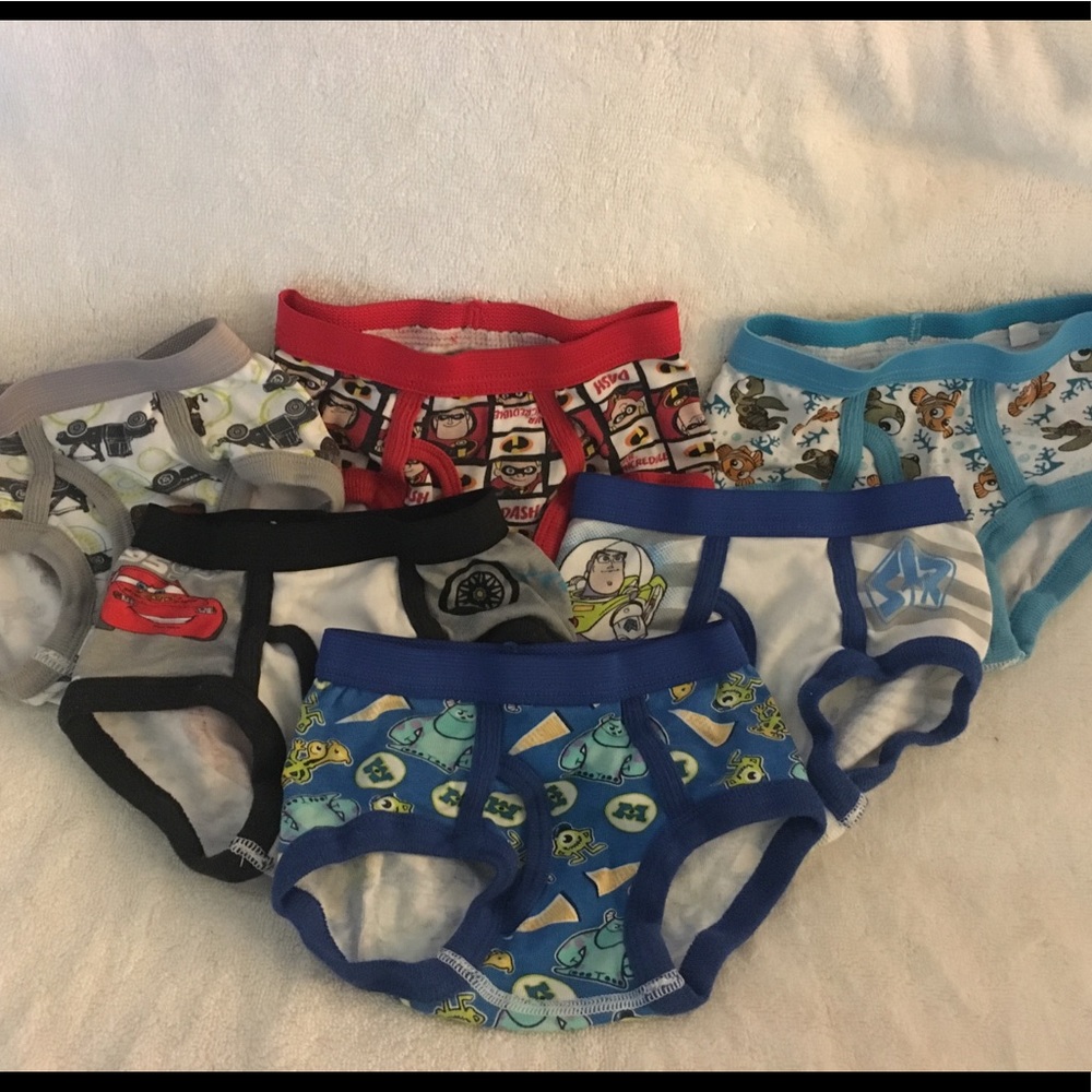 Disney Pixar underwear set boys 2/3T